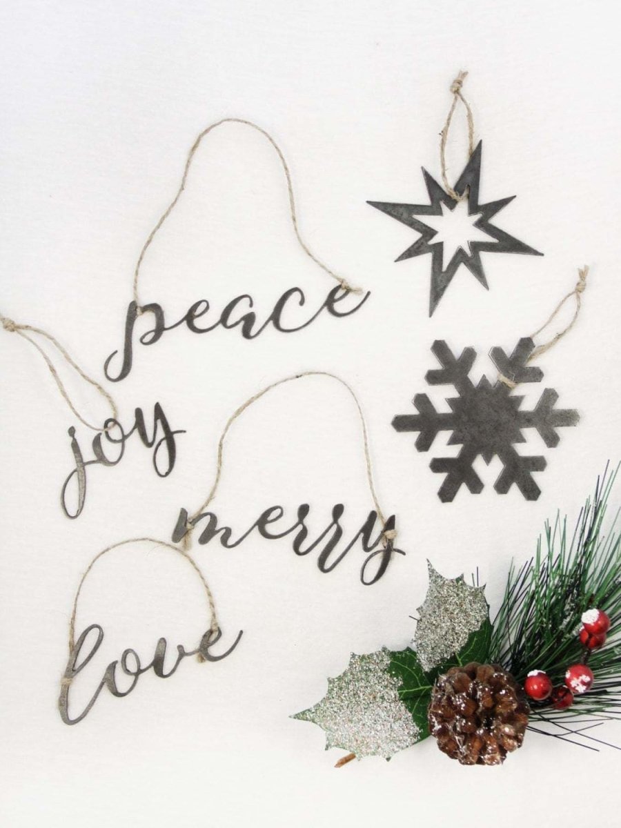Tennessee Heart Christmas Ornament - Highland Ridge Decor