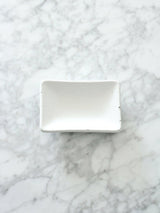 White Concrete Jewelry Dish - Highland Ridge Decor